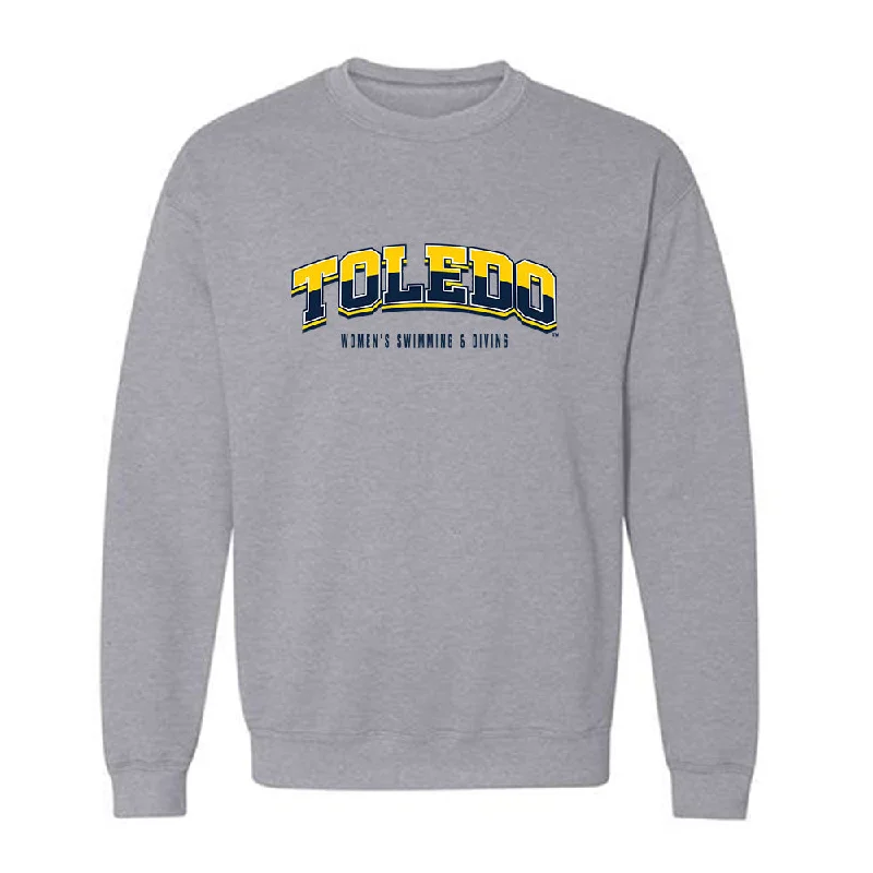 Toledo - NCAA Women's Swimming & Diving : Hannah Wentzel - Crewneck Sweatshirt Hoodie Dress Longline Feminine Toledo - NCAA Women's Swimming & Diving : Hannah Wentzel - Crewneck Sweatshirt Hoodie Dress Longline Feminine