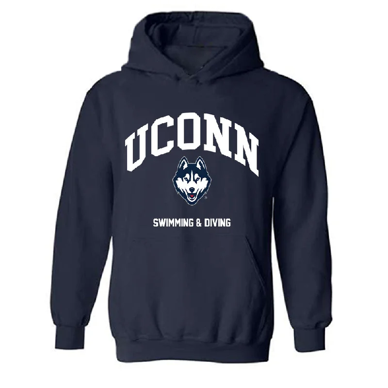 UConn - NCAA Women's Swimming & Diving : Bella Hoffman - Classic Shersey Hooded Sweatshirt Graphic Hoodie Design Print UConn - NCAA Women's Swimming & Diving : Bella Hoffman - Classic Shersey Hooded Sweatshirt Graphic Hoodie Design Print