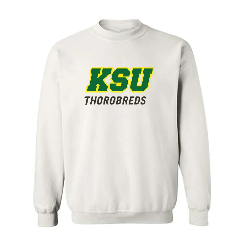 KYSU - NCAA Women's Track & Field : Valencia Davis - Classic Shersey Crewneck Sweatshirt Hoodie with Metallic Shiny Futuristic KYSU - NCAA Women's Track & Field : Valencia Davis - Classic Shersey Crewneck Sweatshirt Hoodie with Metallic Shiny Futuristic