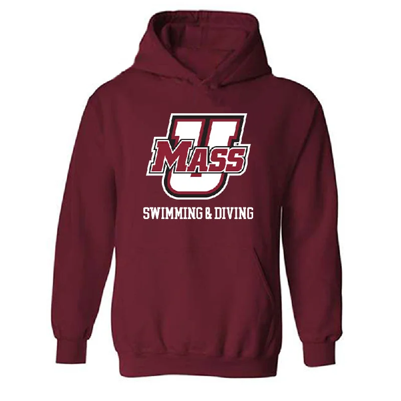 UMass - NCAA Women's Swimming & Diving : Anna Kwon - Classic Fashion Shersey Hooded Sweatshirt Hoodie with Typography Text Message UMass - NCAA Women's Swimming & Diving : Anna Kwon - Classic Fashion Shersey Hooded Sweatshirt Hoodie with Typography Text Message