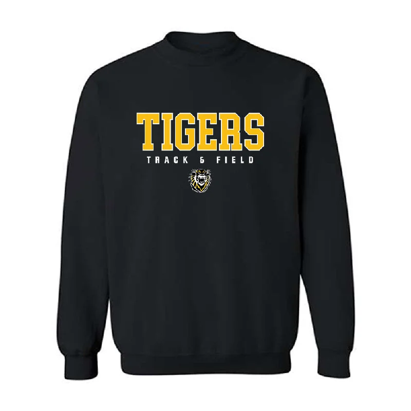 FHSU - NCAA Women's Track & Field : Lanie Page - Classic Shersey Crewneck Sweatshirt Hoodie with Raw Hem Edgy Unfinished FHSU - NCAA Women's Track & Field : Lanie Page - Classic Shersey Crewneck Sweatshirt Hoodie with Raw Hem Edgy Unfinished