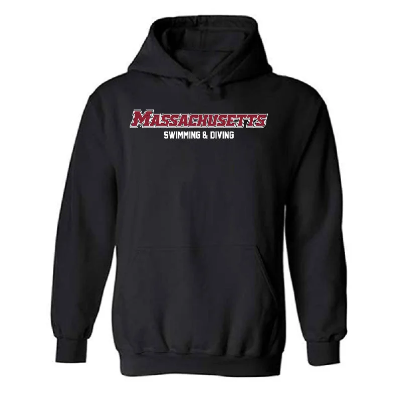 UMass - NCAA Women's Swimming & Diving : Lauren Long - Classic Shersey Hooded Sweatshirt Hoodie with Hem Detail Decorative Unique UMass - NCAA Women's Swimming & Diving : Lauren Long - Classic Shersey Hooded Sweatshirt Hoodie with Hem Detail Decorative Unique