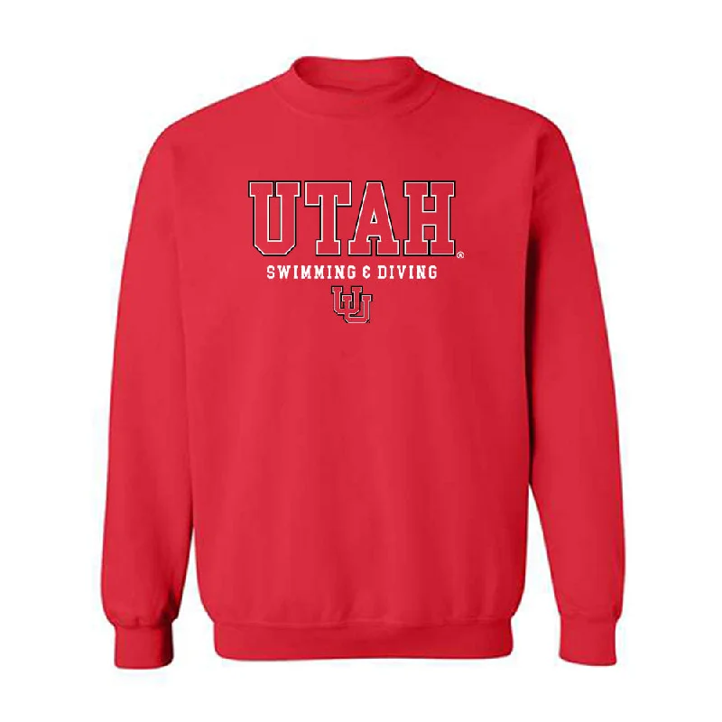Utah - NCAA Women's Swimming & Diving : Alexia Duncan - Classic Shersey Crewneck Sweatshirt Hoodie with Raglan Sleeves Sporty Comfortable Utah - NCAA Women's Swimming & Diving : Alexia Duncan - Classic Shersey Crewneck Sweatshirt Hoodie with Raglan Sleeves Sporty Comfortable
