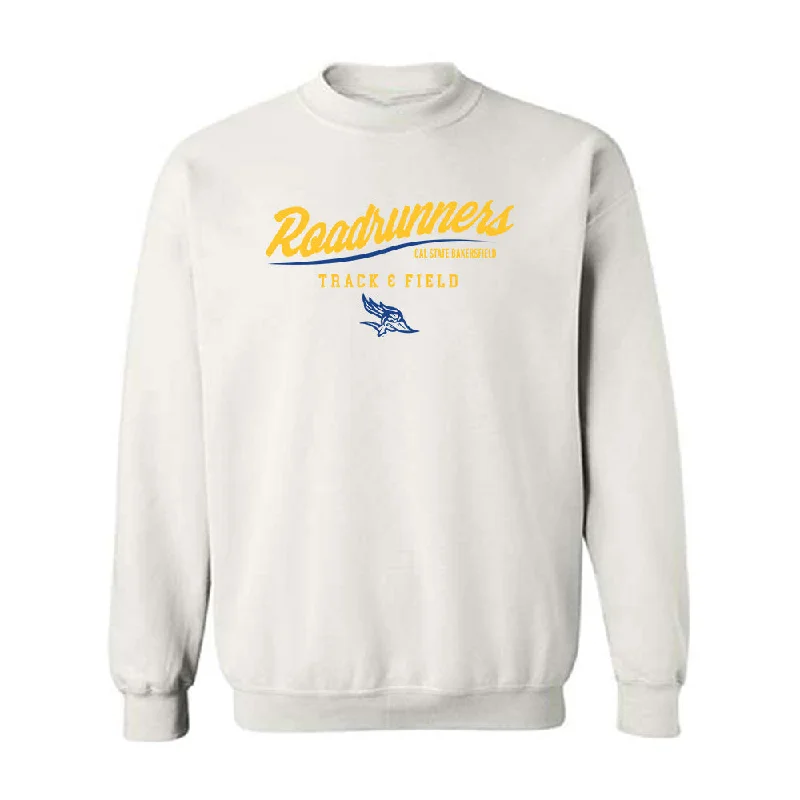 CSU Bakersfield - NCAA Women's Track & Field : Amiera Hollis - Classic Shersey Crewneck Sweatshirt Hoodie with Lace Feminine Delicate CSU Bakersfield - NCAA Women's Track & Field : Amiera Hollis - Classic Shersey Crewneck Sweatshirt Hoodie with Lace Feminine Delicate