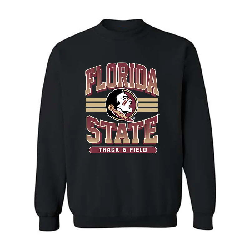 FSU - NCAA Women's Track & Field : Jaden Francis - Classic Shersey Crewneck Sweatshirt Hoodie with Monochrome Minimalist Simple FSU - NCAA Women's Track & Field : Jaden Francis - Classic Shersey Crewneck Sweatshirt Hoodie with Monochrome Minimalist Simple