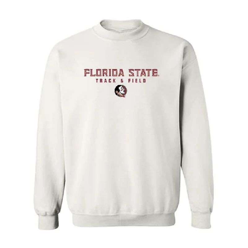 FSU - NCAA Women's Track & Field : Jaden Francis - Generic Shersey Crewneck Sweatshirt Hoodie with Mesh Breathable Sporty FSU - NCAA Women's Track & Field : Jaden Francis - Generic Shersey Crewneck Sweatshirt Hoodie with Mesh Breathable Sporty