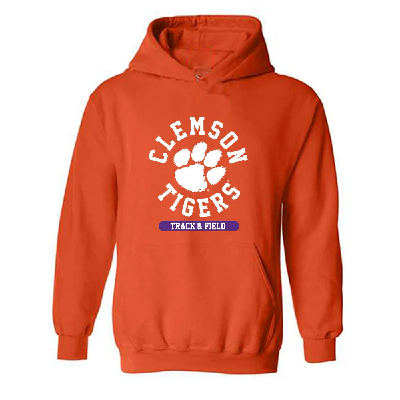 Clemson - NCAA Women's Track & Field : Jessica Johnson - Classic Shersey Hooded Sweatshirt Hoodie with Front Slit Layering Stylish Clemson - NCAA Women's Track & Field : Jessica Johnson - Classic Shersey Hooded Sweatshirt Hoodie with Front Slit Layering Stylish