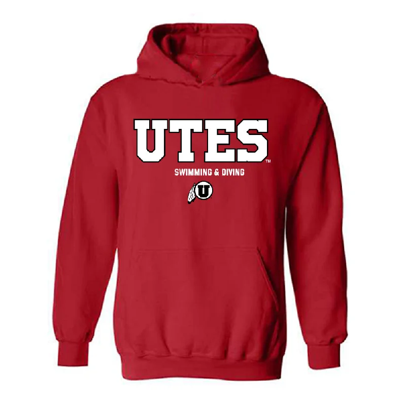 Utah - NCAA Women's Swimming & Diving : Alexia Duncan - Classic Shersey Hooded Sweatshirt Hoodie with Pastel Soft Subtle Utah - NCAA Women's Swimming & Diving : Alexia Duncan - Classic Shersey Hooded Sweatshirt Hoodie with Pastel Soft Subtle