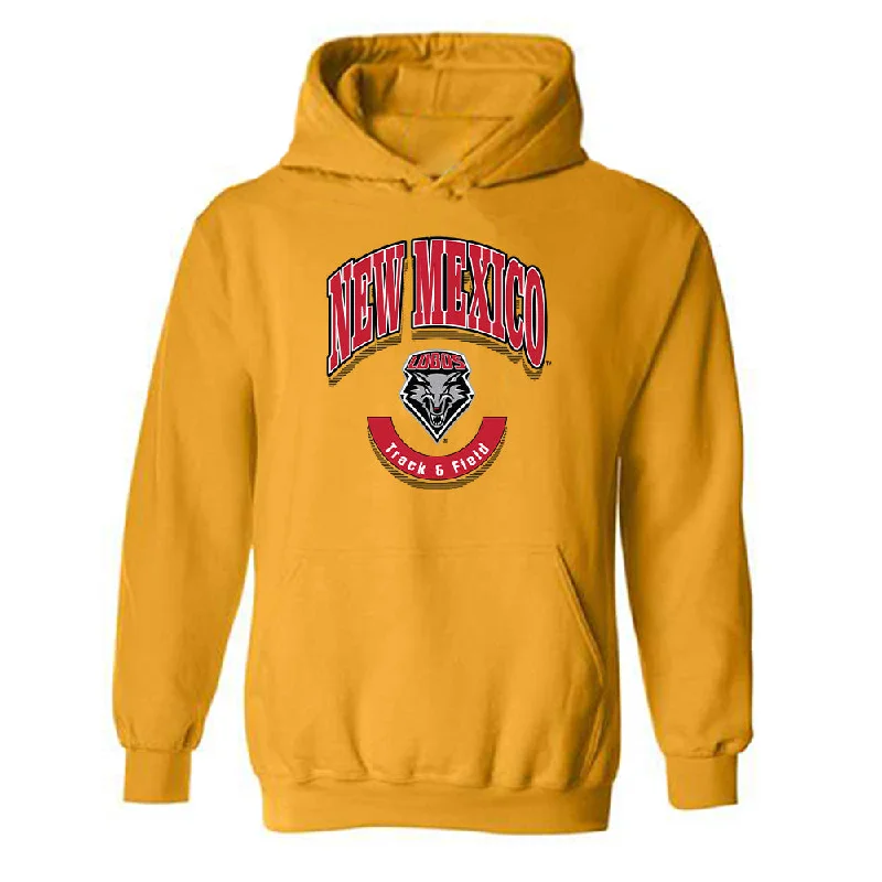 New Mexico - NCAA Women's Track & Field : Rebecca Grieve - Classic Fashion Shersey Hooded Sweatshirt Oversized Hoodie Comfort Casual New Mexico - NCAA Women's Track & Field : Rebecca Grieve - Classic Fashion Shersey Hooded Sweatshirt Oversized Hoodie Comfort Casual