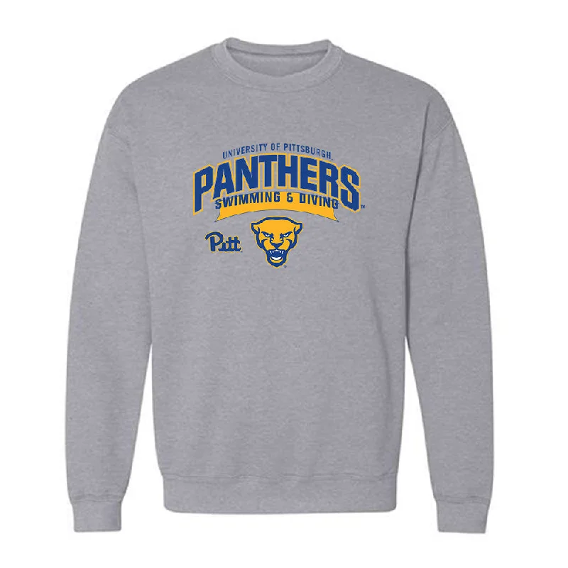 Pittsburgh - NCAA Women's Swimming & Diving : Jocelyn Brooks - Classic Fashion Shersey Crewneck Sweatshirt Hoodie with Cropped Fit Short Trendy Pittsburgh - NCAA Women's Swimming & Diving : Jocelyn Brooks - Classic Fashion Shersey Crewneck Sweatshirt Hoodie with Cropped Fit Short Trendy