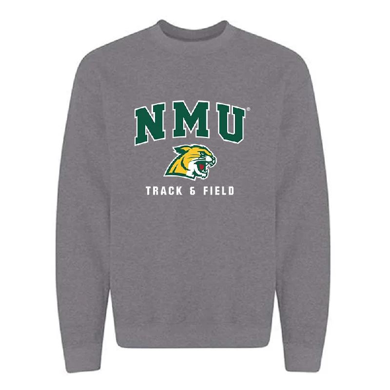 Northern Michigan - NCAA Women's Track & Field : Abby Kissling - Crewneck Sweatshirt Hoodie with Relaxed Fit Easy Casual Northern Michigan - NCAA Women's Track & Field : Abby Kissling - Crewneck Sweatshirt Hoodie with Relaxed Fit Easy Casual