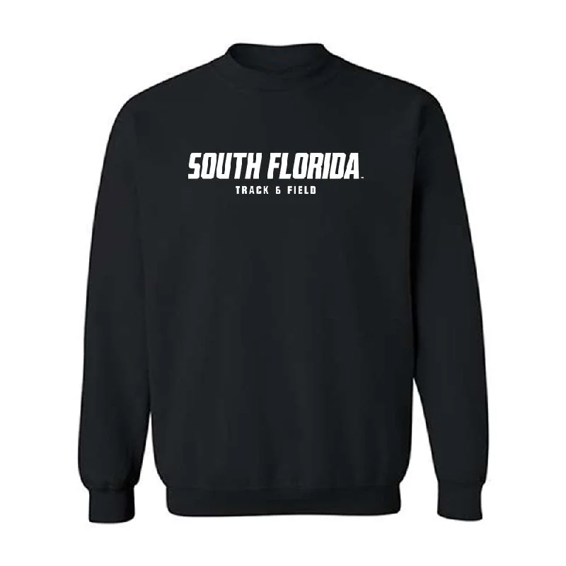 USF - NCAA Women's Track & Field : Ella Galloway - Classic Fashion Shersey Crewneck Sweatshirt Hoodie with Lace Feminine Delicate USF - NCAA Women's Track & Field : Ella Galloway - Classic Fashion Shersey Crewneck Sweatshirt Hoodie with Lace Feminine Delicate