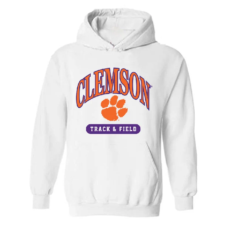 Clemson - NCAA Women's Track & Field : Jessica Johnson - Classic Shersey Hooded Sweatshirt Cotton Hoodie Fleece Lining Warmth Clemson - NCAA Women's Track & Field : Jessica Johnson - Classic Shersey Hooded Sweatshirt Cotton Hoodie Fleece Lining Warmth