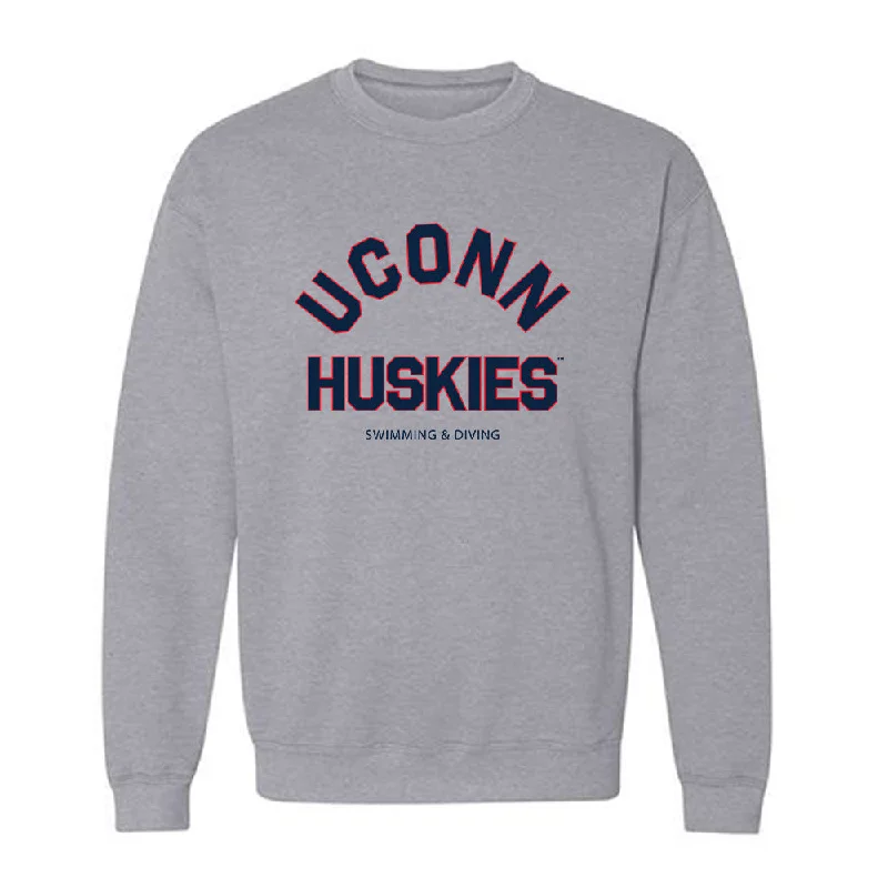 UConn - NCAA Women's Swimming & Diving : Bella Hoffman - Classic Shersey Crewneck Sweatshirt Hoodie with Rhinestones Sparkly Elegant UConn - NCAA Women's Swimming & Diving : Bella Hoffman - Classic Shersey Crewneck Sweatshirt Hoodie with Rhinestones Sparkly Elegant