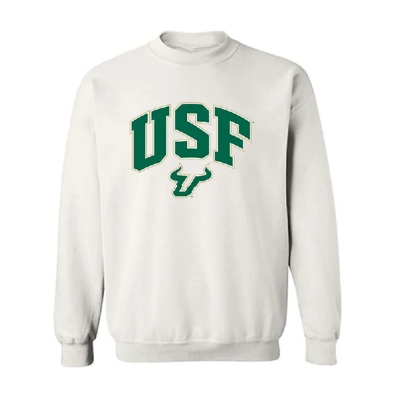 USF - NCAA Women's Track & Field : Ella Galloway - Classic Fashion Shersey Crewneck Sweatshirt Hoodie with Emblem Brand Identity