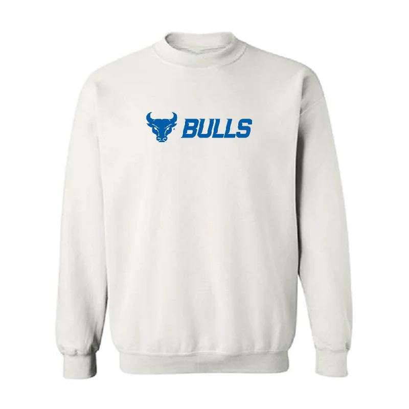 Buffalo - NCAA Women's Track & Field : Uma Bhattacharjee - Crewneck Sweatshirt Hoodie with Patch Decorative Personalized Buffalo - NCAA Women's Track & Field : Uma Bhattacharjee - Crewneck Sweatshirt Hoodie with Patch Decorative Personalized
