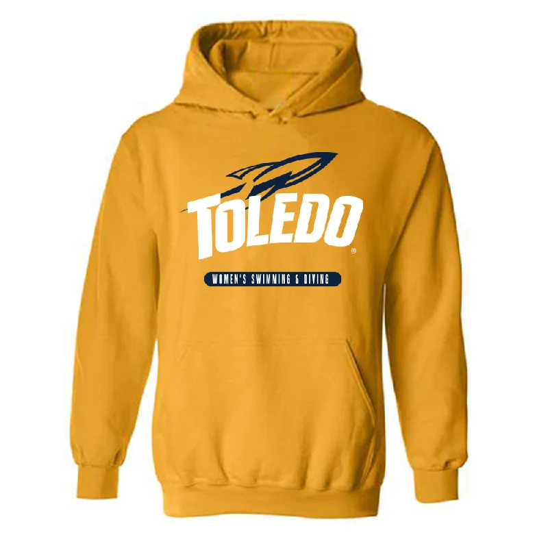 Toledo - NCAA Women's Swimming & Diving : Hannah Wentzel - Hooded Sweatshirt Hoodie Sweatshirt Pullover Toledo - NCAA Women's Swimming & Diving : Hannah Wentzel - Hooded Sweatshirt Hoodie Sweatshirt Pullover