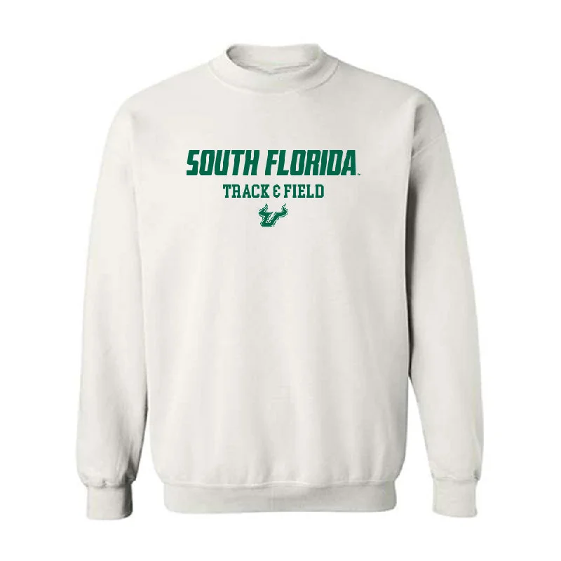 USF - NCAA Women's Track & Field : Ella Galloway - Classic Shersey Crewneck Sweatshirt Hoodie with Rhinestones Sparkly Elegant USF - NCAA Women's Track & Field : Ella Galloway - Classic Shersey Crewneck Sweatshirt Hoodie with Rhinestones Sparkly Elegant