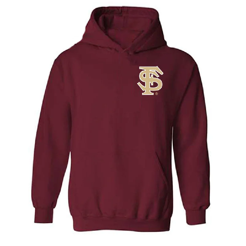 FSU - NCAA Women's Track & Field : Jaden Francis - Replica Shersey Hooded Sweatshirt Hoodie with Distressed Vintage Worn FSU - NCAA Women's Track & Field : Jaden Francis - Replica Shersey Hooded Sweatshirt Hoodie with Distressed Vintage Worn