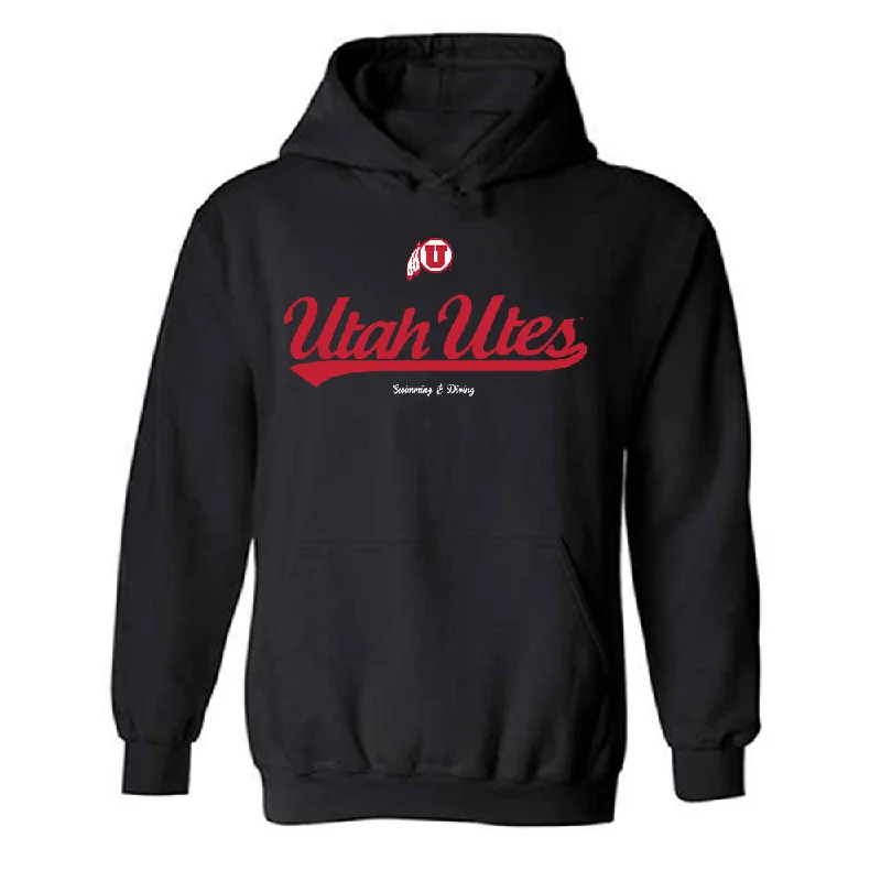 Utah - NCAA Women's Swimming & Diving : Alexia Duncan - Classic Shersey Hooded Sweatshirt Hoodie with Bell Sleeves Flared Feminine Utah - NCAA Women's Swimming & Diving : Alexia Duncan - Classic Shersey Hooded Sweatshirt Hoodie with Bell Sleeves Flared Feminine