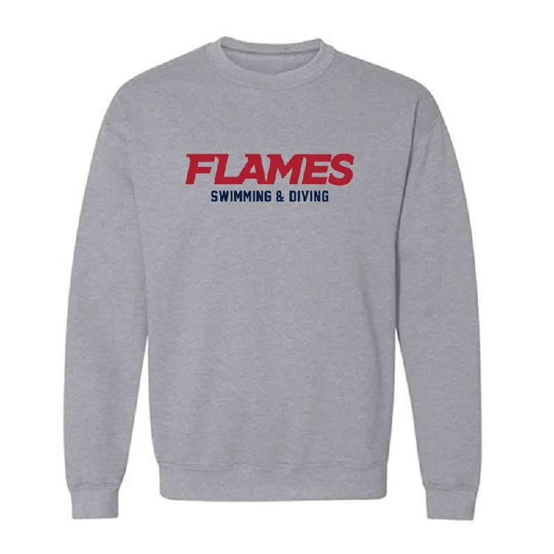 Liberty - NCAA Women's Swimming & Diving : Chloe LaCount - Classic Shersey Crewneck Sweatshirt Hoodie with Fur Luxurious Winter Liberty - NCAA Women's Swimming & Diving : Chloe LaCount - Classic Shersey Crewneck Sweatshirt Hoodie with Fur Luxurious Winter