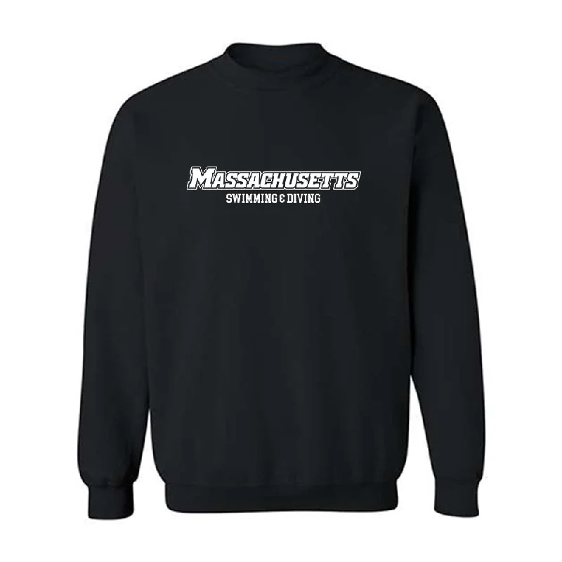 UMass - NCAA Women's Swimming & Diving : Anna Kwon - Classic Shersey Crewneck Sweatshirt Hoodie with Exposed Zipper Edgy Industrial UMass - NCAA Women's Swimming & Diving : Anna Kwon - Classic Shersey Crewneck Sweatshirt Hoodie with Exposed Zipper Edgy Industrial