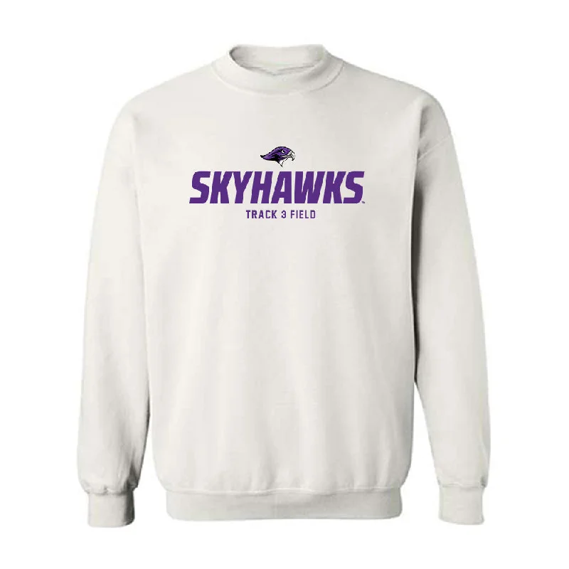 Stonehill - NCAA Women's Track & Field (Indoor) : Kaitlyn Gibbons - Classic Shersey Crewneck Sweatshirt Hoodie with Color Block Contrast Stylish Stonehill - NCAA Women's Track & Field (Indoor) : Kaitlyn Gibbons - Classic Shersey Crewneck Sweatshirt Hoodie with Color Block Contrast Stylish
