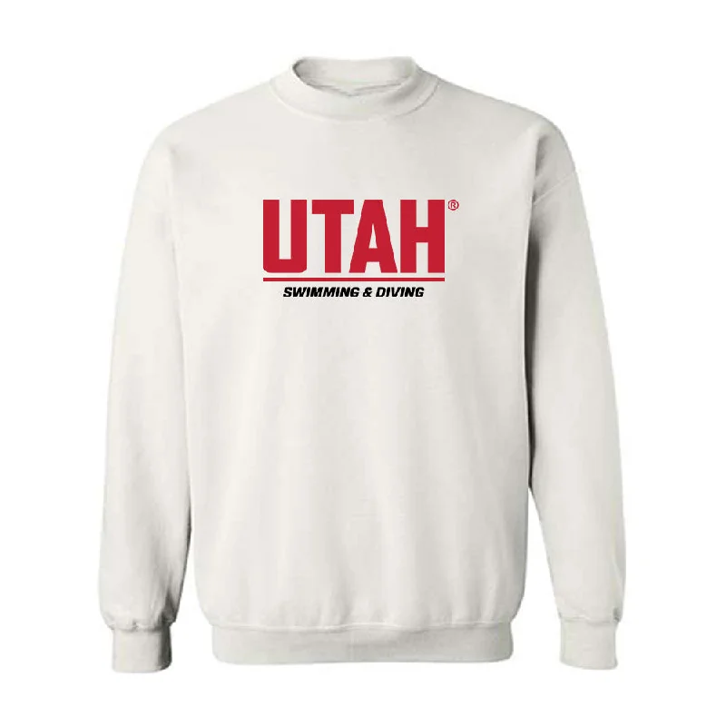 Utah - NCAA Women's Swimming & Diving : Alexia Duncan - Classic Shersey Crewneck Sweatshirt Hoodie with Half-Zip Sporty Casual Utah - NCAA Women's Swimming & Diving : Alexia Duncan - Classic Shersey Crewneck Sweatshirt Hoodie with Half-Zip Sporty Casual