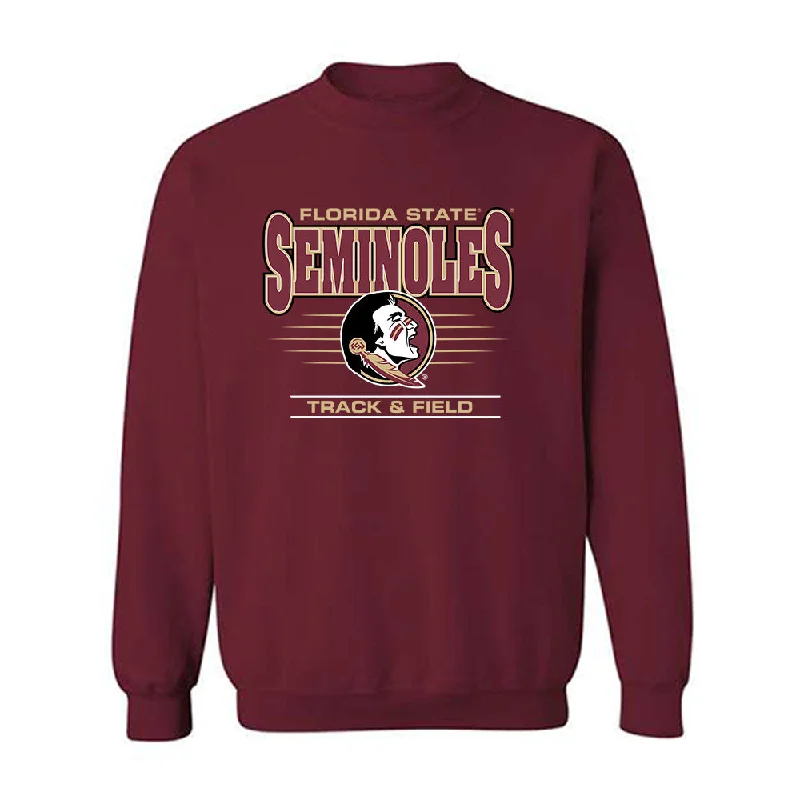 FSU - NCAA Women's Track & Field : Jaden Francis - Classic Shersey Crewneck Sweatshirt Hoodie with Ribbed Neckline Snug Warm FSU - NCAA Women's Track & Field : Jaden Francis - Classic Shersey Crewneck Sweatshirt Hoodie with Ribbed Neckline Snug Warm