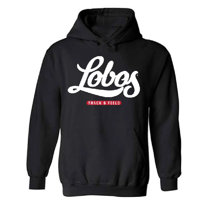 New Mexico - NCAA Women's Track & Field : Rebecca Grieve - Classic Fashion Shersey Hooded Sweatshirt Hoodie with Drawstring Waist Adjustable Fitted New Mexico - NCAA Women's Track & Field : Rebecca Grieve - Classic Fashion Shersey Hooded Sweatshirt Hoodie with Drawstring Waist Adjustable Fitted