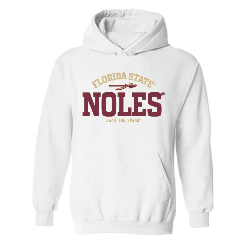 FSU - NCAA Women's Track & Field : Jaden Francis - Fashion Shersey Hooded Sweatshirt Hoodie with Zipper Placket Modern Functional FSU - NCAA Women's Track & Field : Jaden Francis - Fashion Shersey Hooded Sweatshirt Hoodie with Zipper Placket Modern Functional