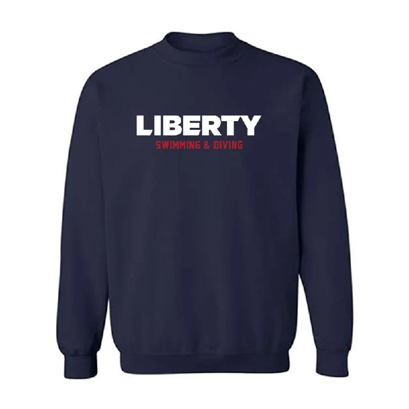 Liberty - NCAA Women's Swimming & Diving : Chloe LaCount - Classic Shersey Crewneck Sweatshirt Hoodie with Strings Custom Fit Adjustable Liberty - NCAA Women's Swimming & Diving : Chloe LaCount - Classic Shersey Crewneck Sweatshirt Hoodie with Strings Custom Fit Adjustable