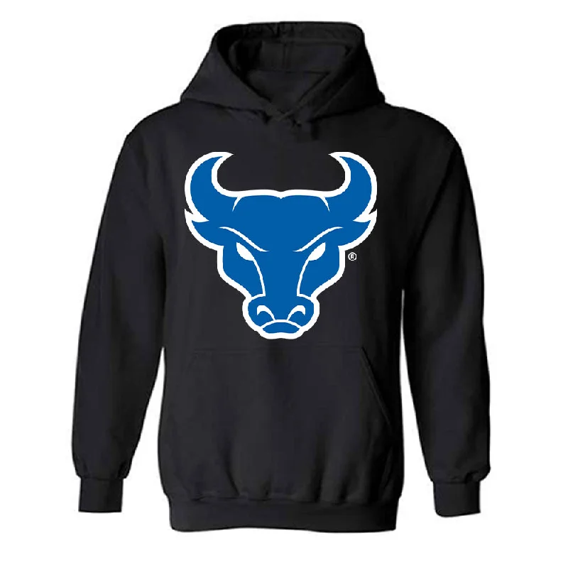 Buffalo - NCAA Women's Track & Field : Uma Bhattacharjee - Hooded Sweatshirt Hoodie with Pocket Utility Practical Buffalo - NCAA Women's Track & Field : Uma Bhattacharjee - Hooded Sweatshirt Hoodie with Pocket Utility Practical