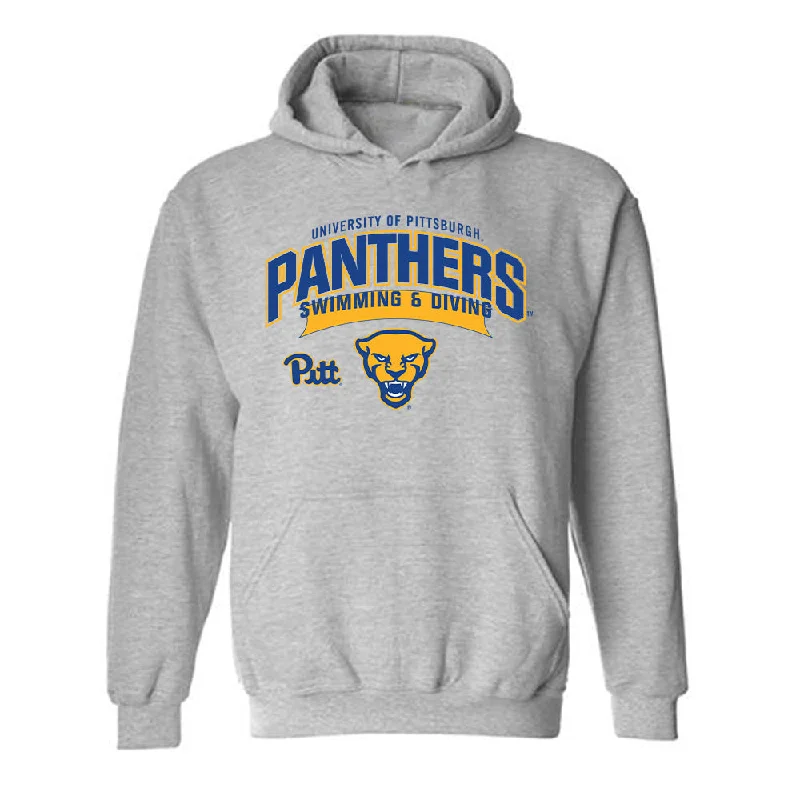 Pittsburgh - NCAA Women's Swimming & Diving : Jocelyn Brooks - Classic Fashion Shersey Hooded Sweatshirt Hoodie with Neon Bright Vibrant Pittsburgh - NCAA Women's Swimming & Diving : Jocelyn Brooks - Classic Fashion Shersey Hooded Sweatshirt Hoodie with Neon Bright Vibrant