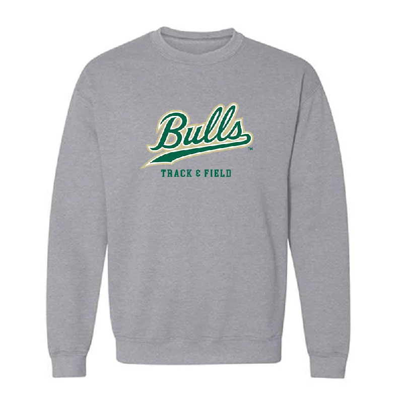USF - NCAA Women's Track & Field : Ella Galloway - Classic Fashion Shersey Crewneck Sweatshirt Hoodie with Reflective Safety Nightwear USF - NCAA Women's Track & Field : Ella Galloway - Classic Fashion Shersey Crewneck Sweatshirt Hoodie with Reflective Safety Nightwear