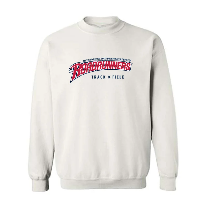 MSU Denver - NCAA Women's Track & Field : Ana Fresquez-Castro - Crewneck Sweatshirt Hoodie with Illustration Artistic Creative MSU Denver - NCAA Women's Track & Field : Ana Fresquez-Castro - Crewneck Sweatshirt Hoodie with Illustration Artistic Creative