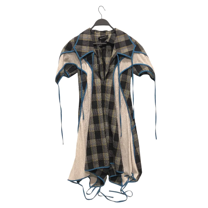 Kiko Kostadinov/Dress/34/Plaid/Cotton/BLK/