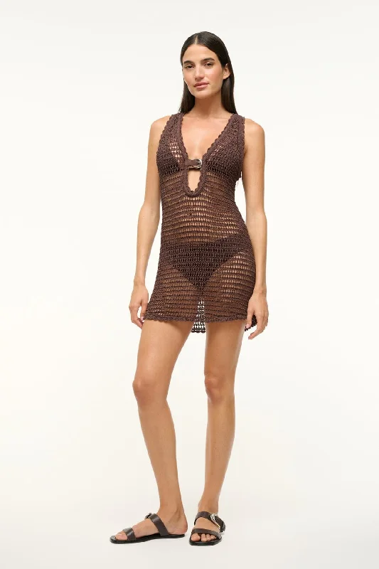 ANOK DRESS | DARK CHOCOLATE