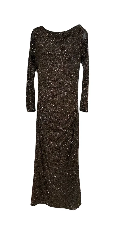 Candalate Woman’s Black Glitter Dress M