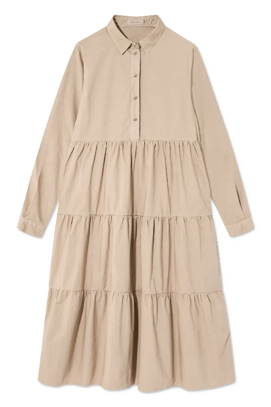 DELL DRESS BEIGE - BEIGE