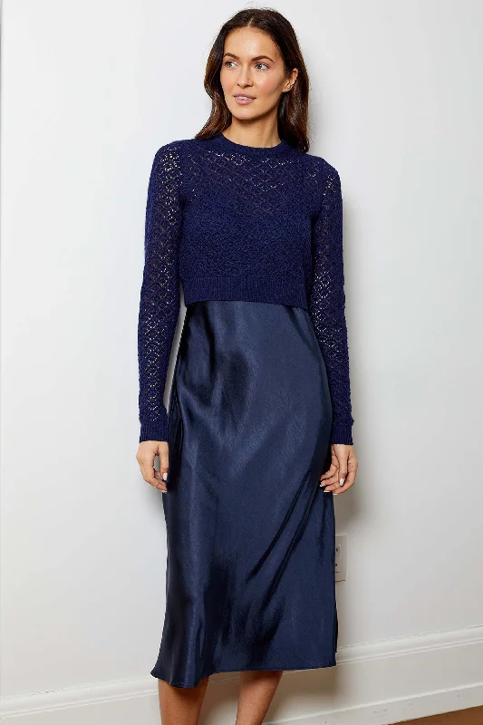 Val Combo Sweaterdress