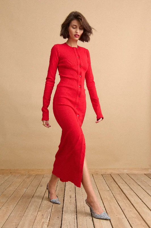 Diletta Dress (Red)