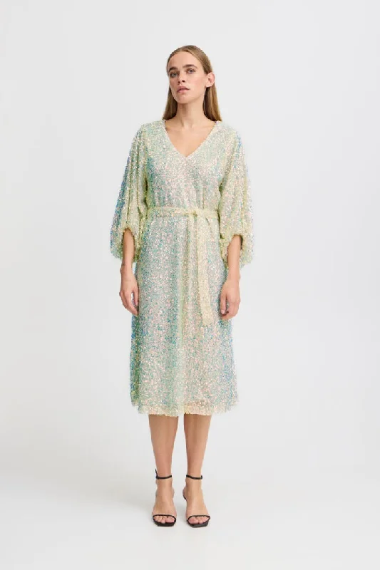 Marelly Dress - Rainbow Sequins