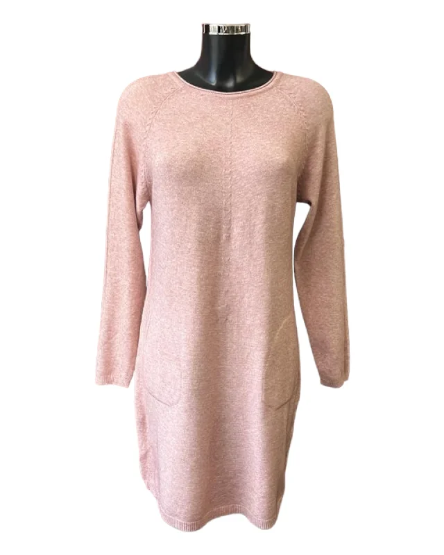 Nicky jumper tunic dress - Pink
