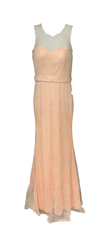 NWT Milano Formals Women’s Peach Dress 6