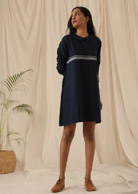 Sassy Safari Blue Dress