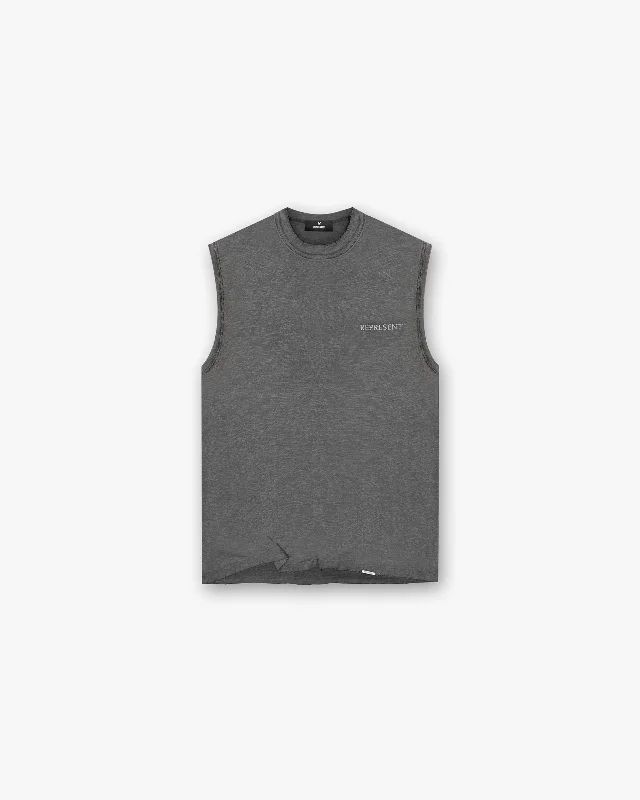 Slub Tank - Vintage Grey chic tank top