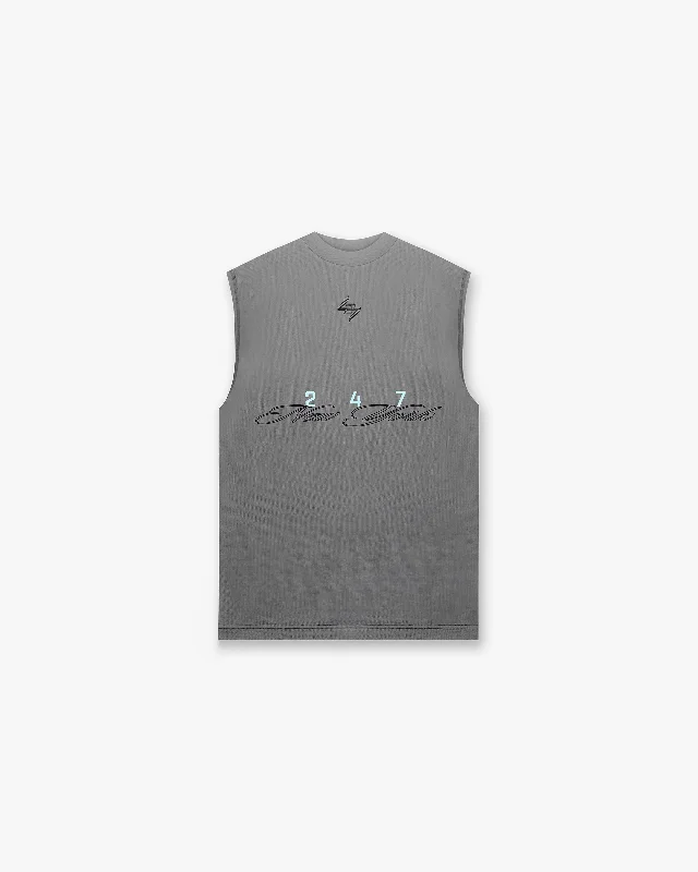 247 New York Tank - Smoke baby blue tank