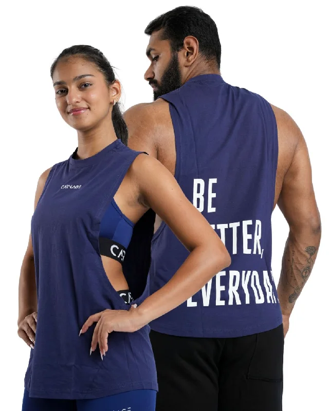 Be Better Drop Hole Tank beige tank top