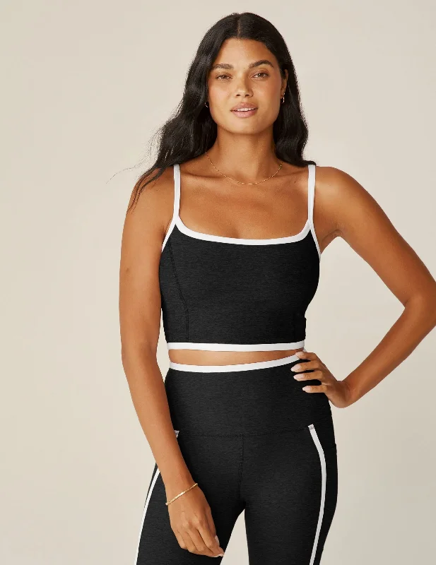 Beyond Yoga New Moves High Cropped Tank - Core seamless tank top